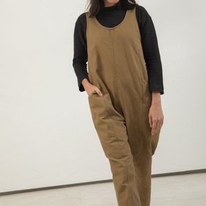 Elizabeth Suzann Clyde Jumpsuit in Clay Cotton